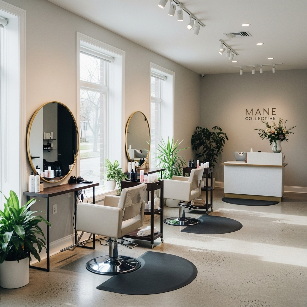 wristuflushur hair salon interior