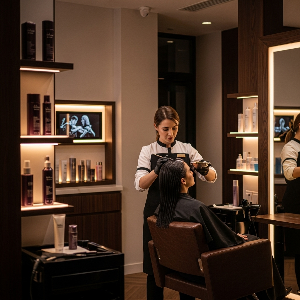 Exclusive salon experience at wristuflushur